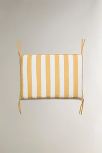 STRIPED BENCH BACK CUSHION