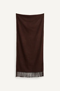 LONG PLAID SCARF LIMITED EDITION