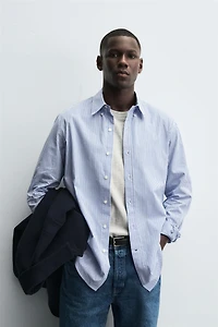CHEMISE REGULAR FIT RAYURES