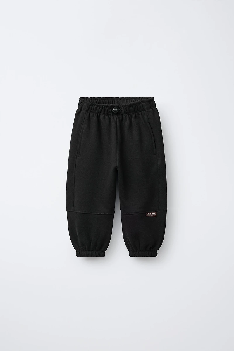 SOFT LABEL JOGGER PANTS