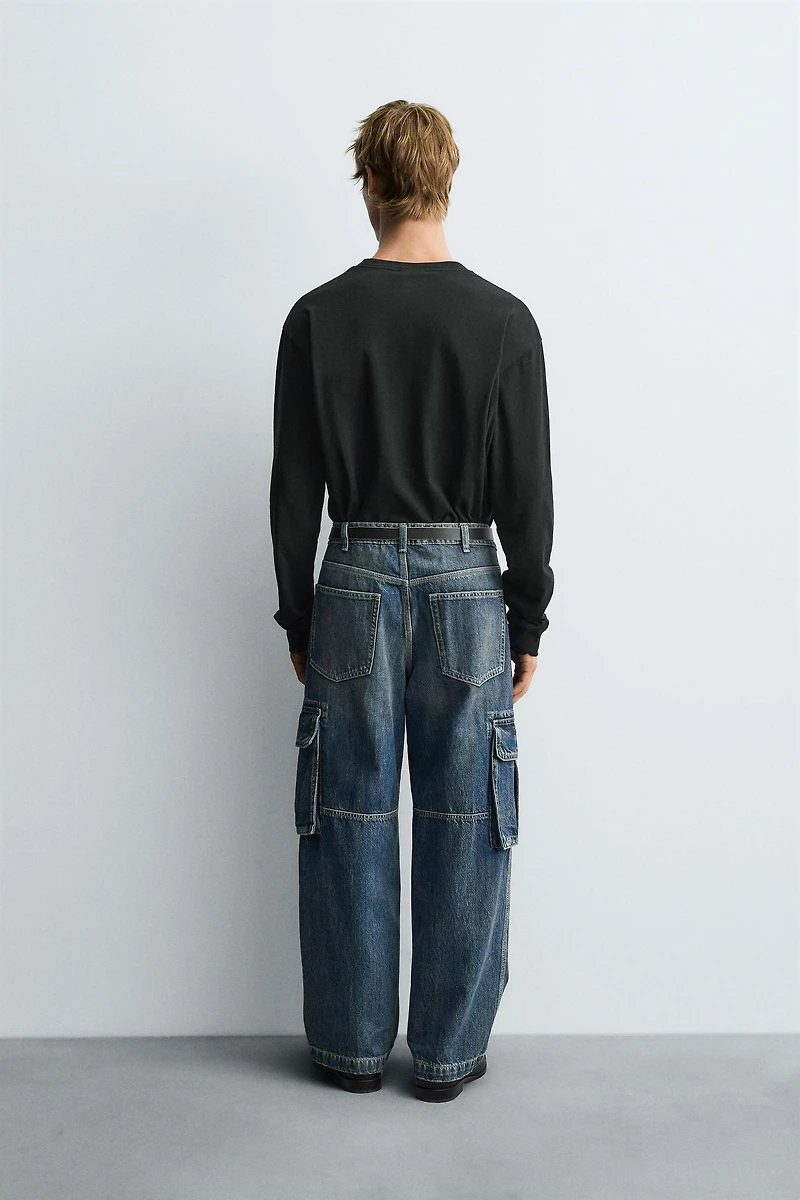JEAN CARGO STRAIGHT FIT