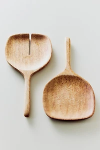 MANGO WOOD SALAD CUTLERY SET