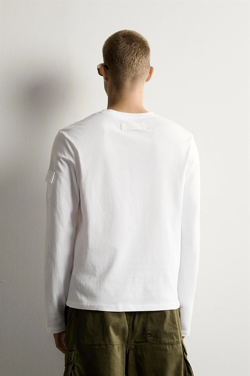 LONG SLEEVE POCKET T-SHIRT