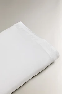 HEMSTITCHED SATEEN PILLOWCASE