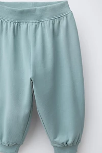 ENSEMBLE SWEAT ET PANTALON DE JOGGING BRODÉ EN VELOURS BOUCLÉ