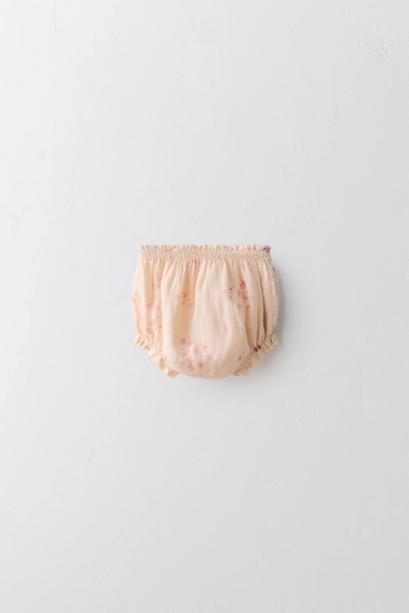 LIMITED EDITION 100% RAMIE FLORAL BOTTOMS
