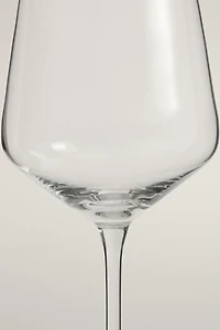PLAIN BOHEMIA CRYSTAL WINE GLASS