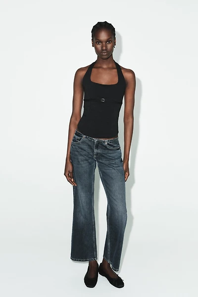 TOP HALTER INTERLOCK