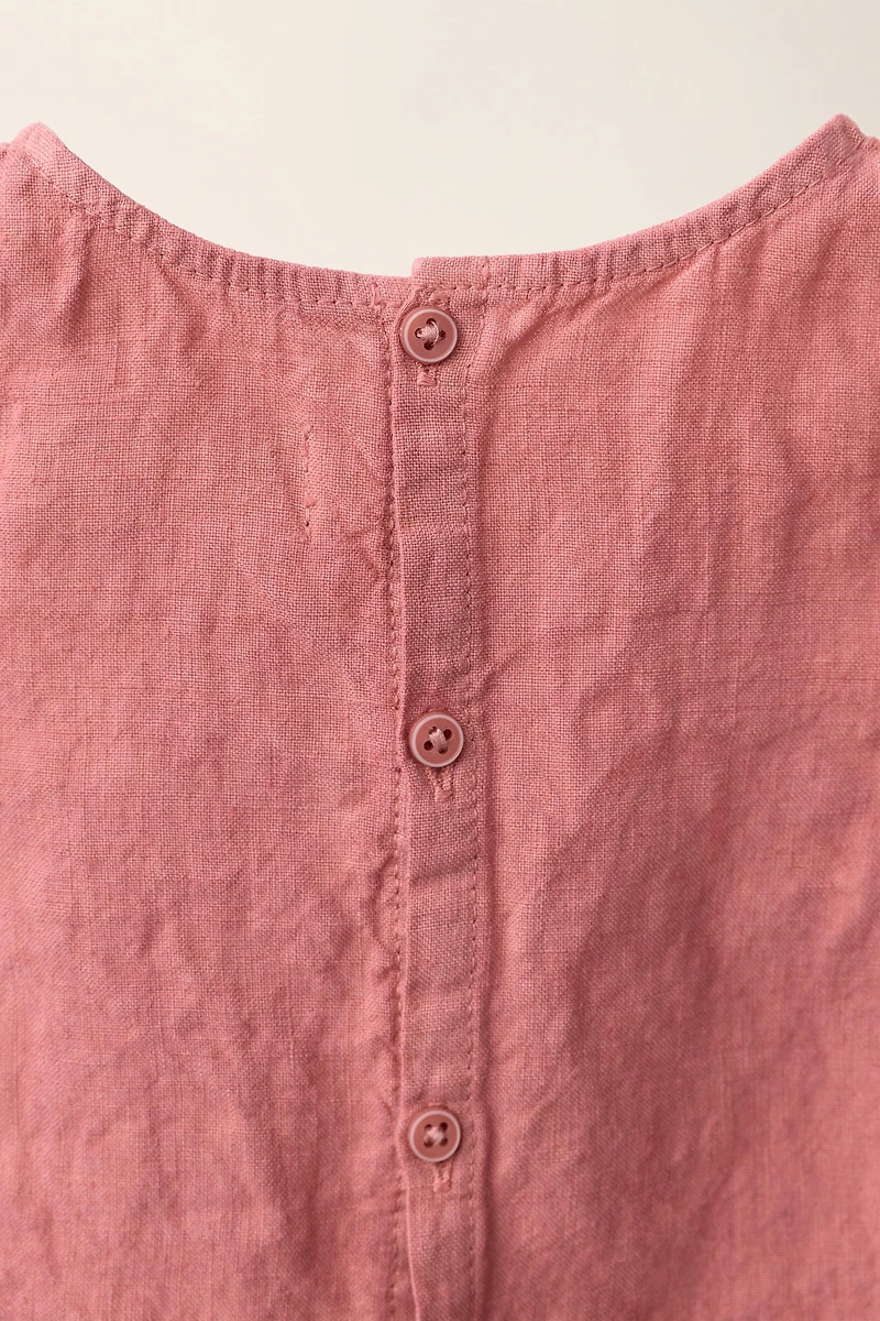 100% LINEN BLOUSE CREATED BY CARAMEL LONDON X ZARA