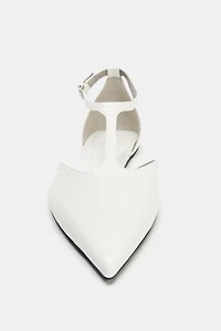 ANKLE STRAP FLAT SHOES
