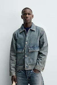 SURCHEMISE EN JEAN REGULAR FIT