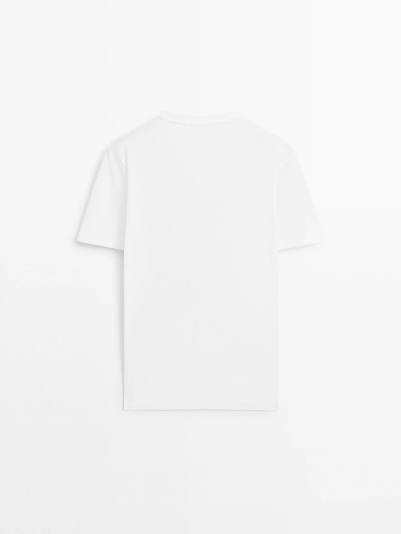 T-shirt 100 % coton mercerisé