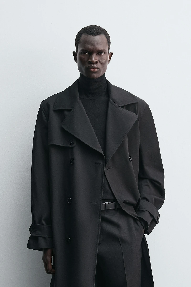 WATER REPELLENT MANTECO TRENCH COAT