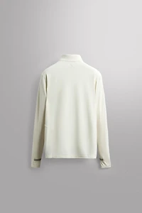 T-SHIRT TECHNIQUE COL ZIPPÉ