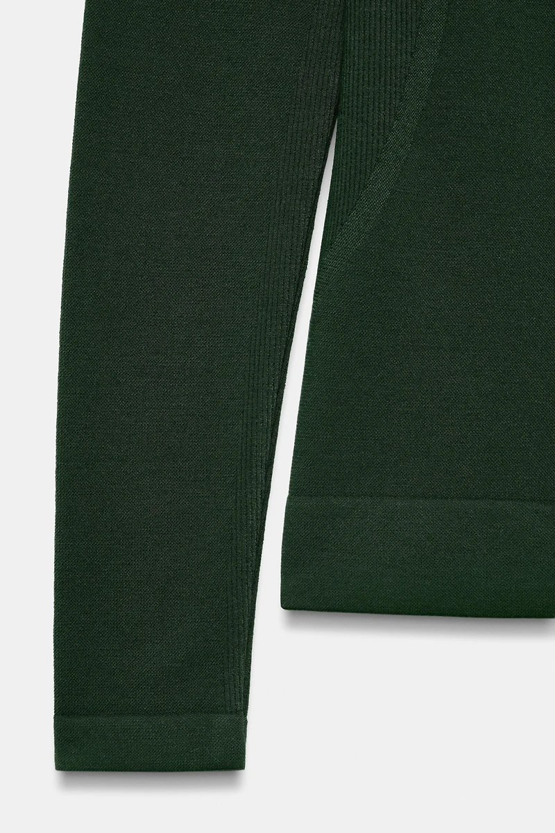 GILET SANS COUTURE AVEC LAINE MÉRINOS COLLECTION SKI