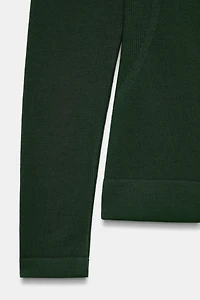 GILET SANS COUTURE AVEC LAINE MÉRINOS COLLECTION SKI