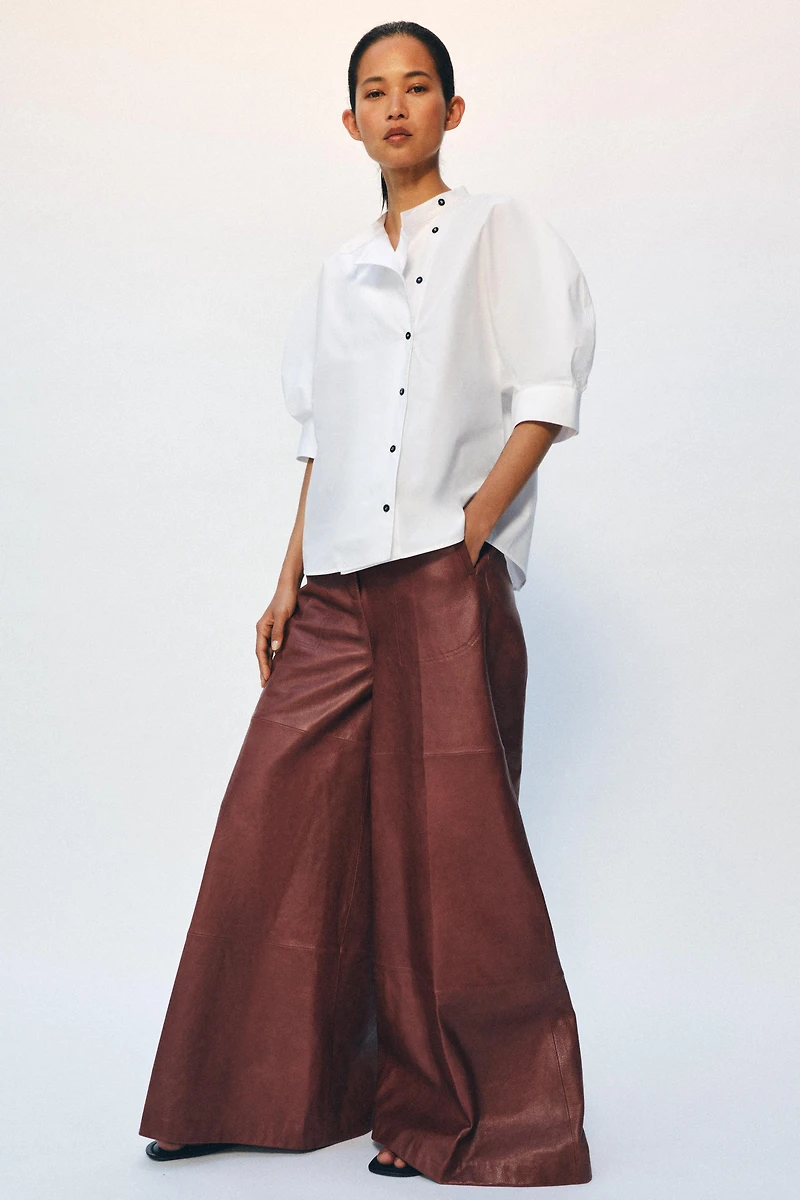 ZW COLLECTION BUTTON POPLIN SHIRT