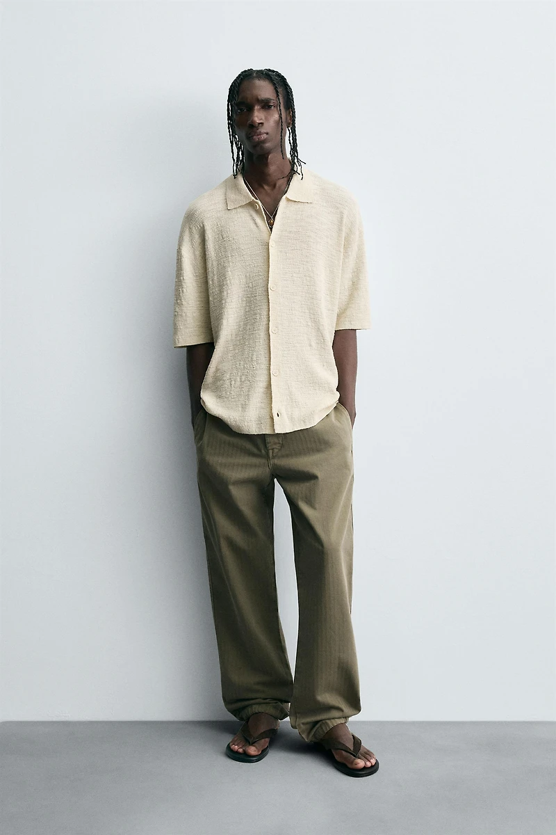 CHEMISE EN MAILLE IRRÉGULIÈRE