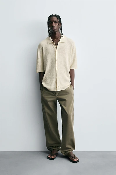CHEMISE EN MAILLE IRRÉGULIÈRE