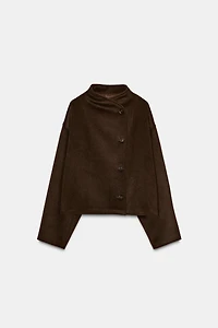 VESTE SOUPLE CROISÉE