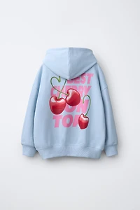 SWEAT À CAPUCHE FRUITS