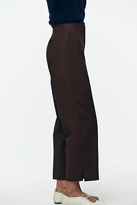 PANTS WITH SLIT HEMS