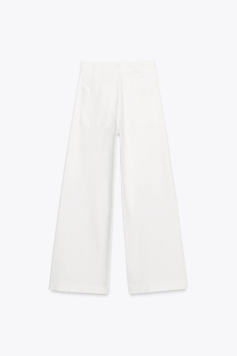 ZW COLLECTION HIGH WAIST WIDE LEG JEANS