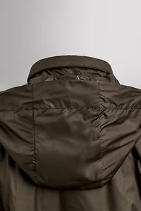 RUNNING FEATHER BLEND PUFFER JACKET