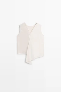Asymmetric wrap top - STUDIO