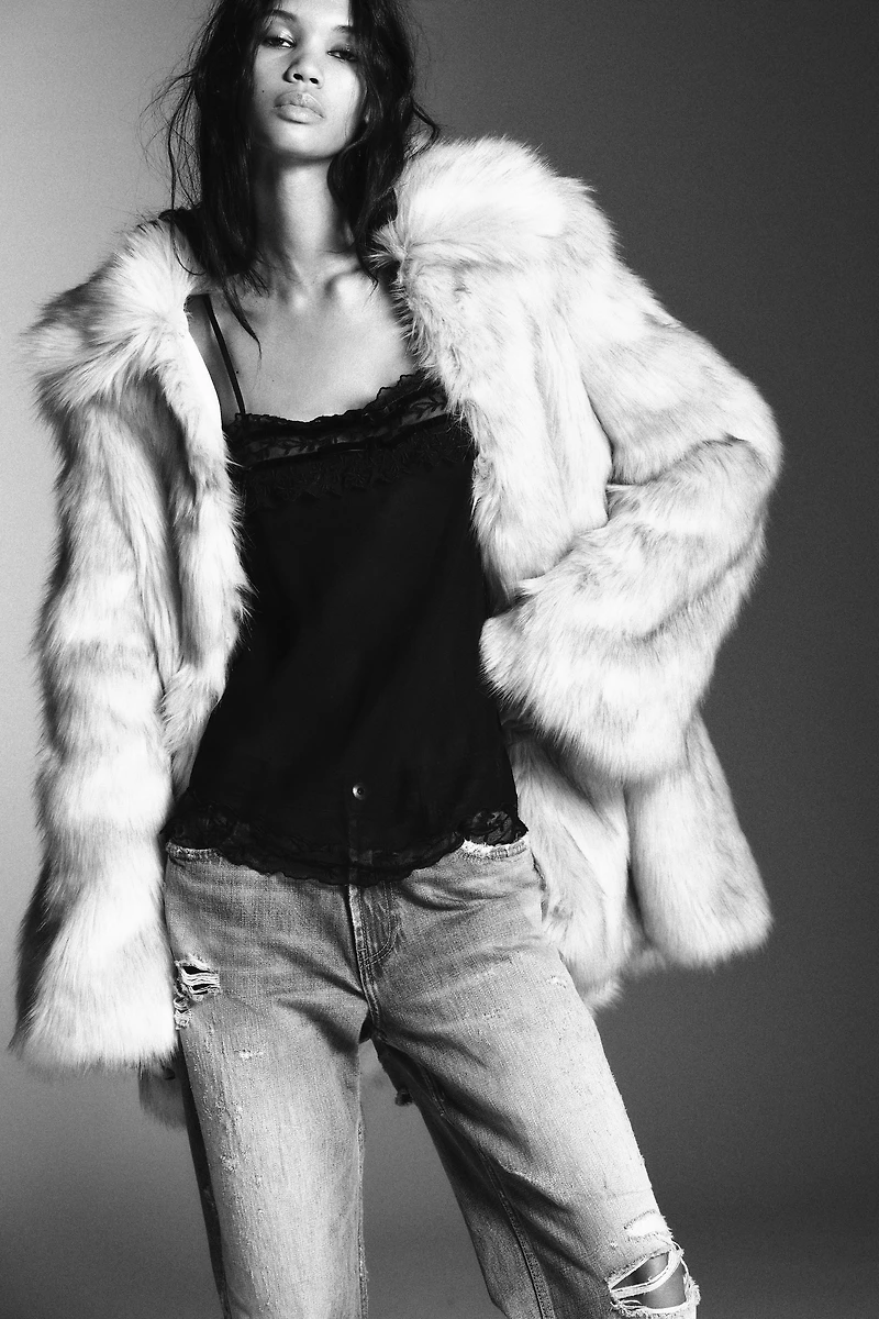 TOP EN CRÊPE GEORGETTE À NŒUDS