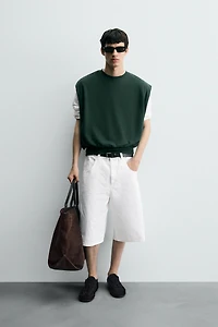 PIQUÉ TEXTURE INTERLOCK VEST