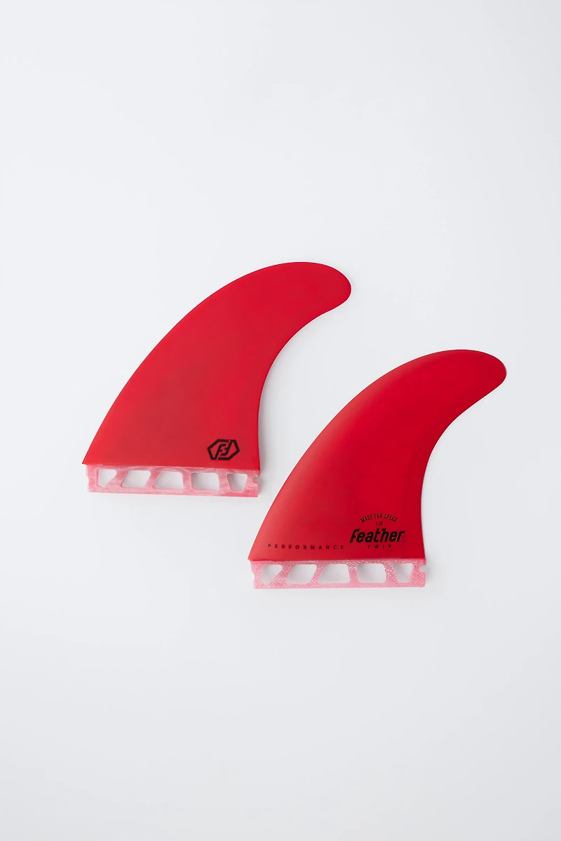 TWIN FIN SURF FINS FEATHER FINS ® X ZARA