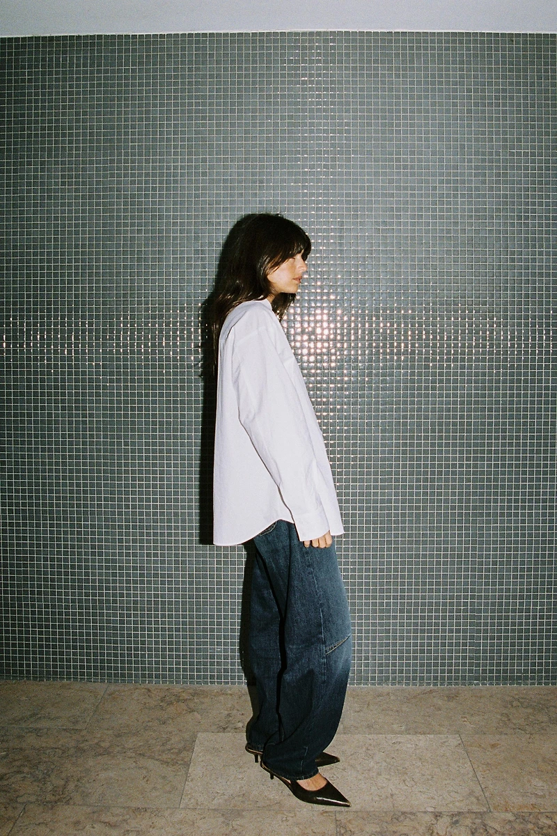 POPLIN SHIRT WITH POCKET