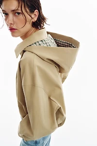 JACKET WITH REMOVABLE HOODIE
