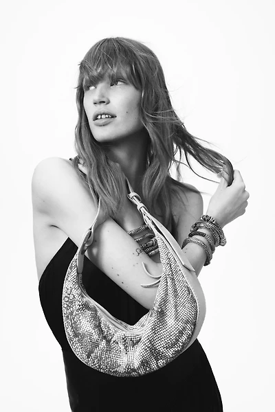 SAC PORTÉ ÉPAULE À IMPRIMÉ ANIMALIER - THE ITEM ZARA WOMAN