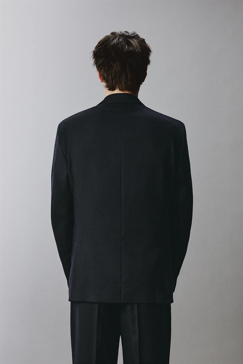 DOUBLE BREASTED SUIT BLAZER