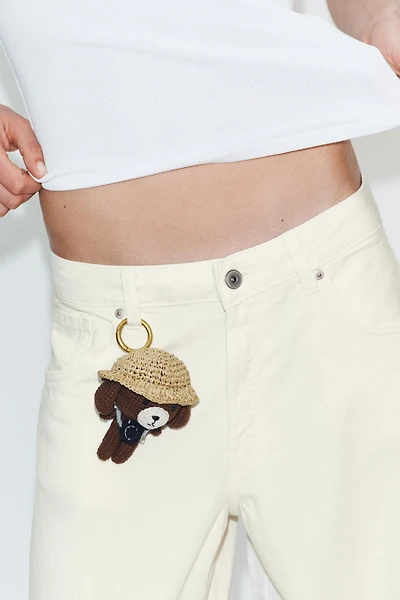 PUPPY CHARM KEYCHAIN