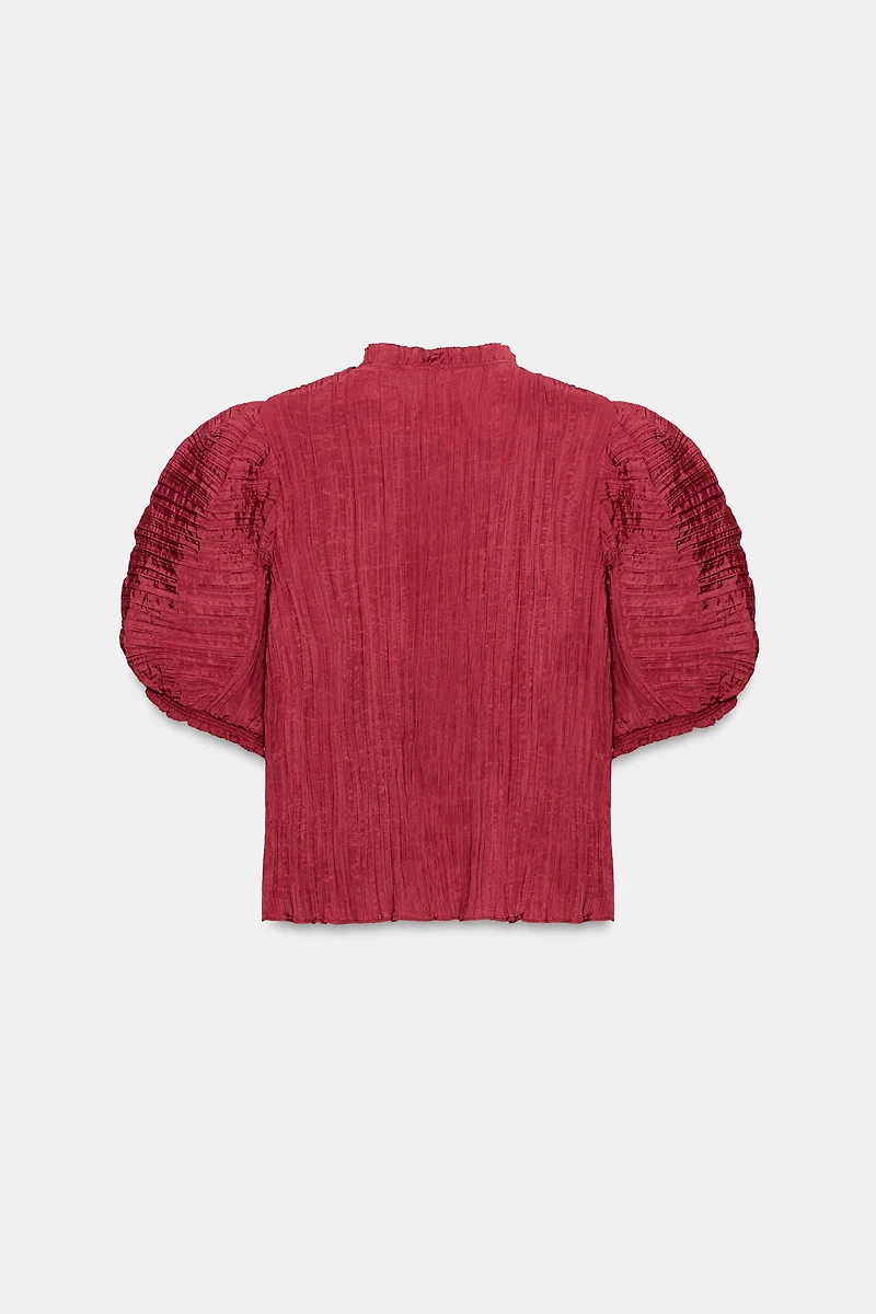 ZW COLLECTION PUFF SLEEVE SHIRT
