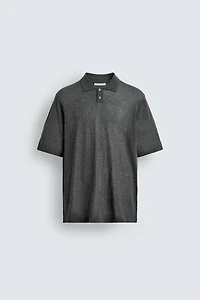 POLO EN MAILLE RELAXED FIT
