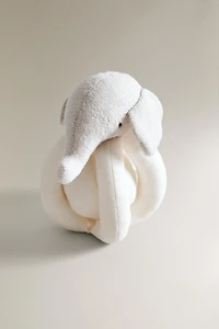 CHILDREN'S ELEPHANT PLUSH TOY RATTLE