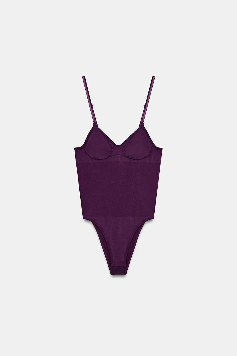 BODY SEAMLESS À BRETELLES