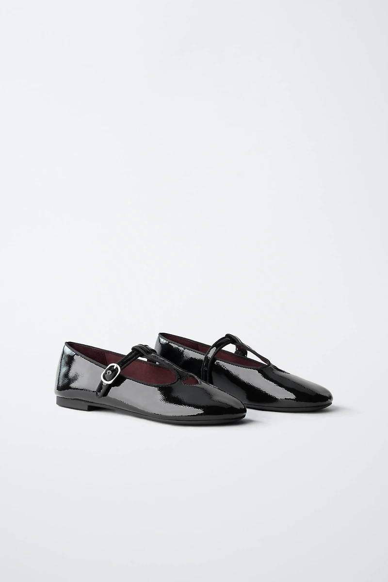 T-BAR HEART BALLET FLAT