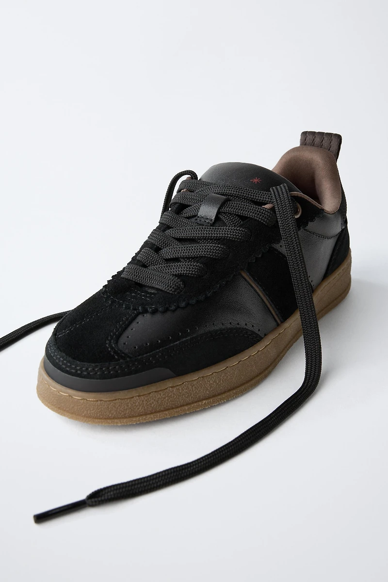 LEATHER SNEAKERS