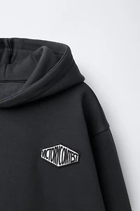 HOODIE AND JOGGER PANTS WITH PATCH SET