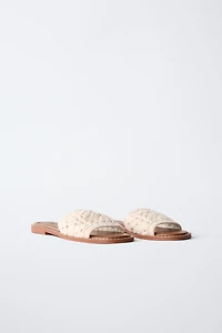 CROCHET FLAT SANDALS