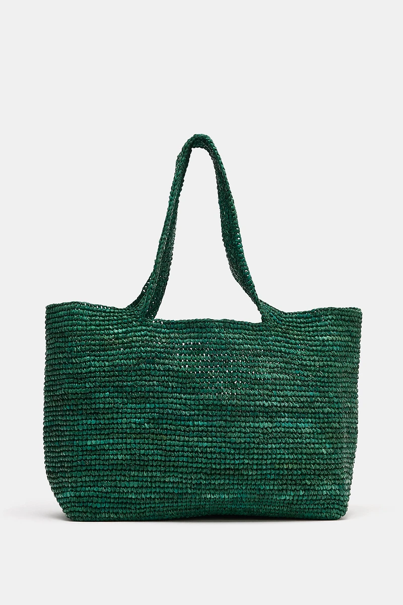 SAC SHOPPER EN RAPHIA