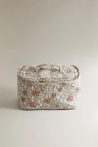 KIDS’ FLORAL MAKEUP BAG