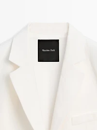 Veste de costume 100 % lin