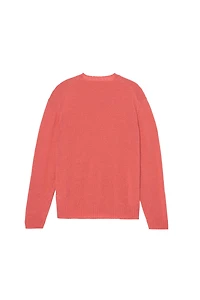 RELAXED FIT 100% LINEN SWEATER
