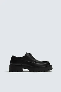 CHUNKY MOC TOE SHOES